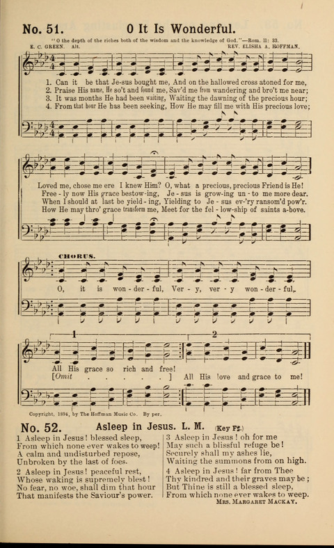 Bible Songs: of salvation and victory, for God