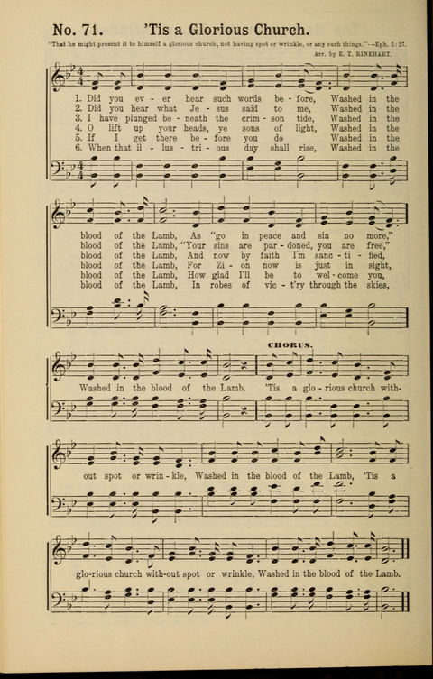 Bible Songs: of salvation and victory, for God