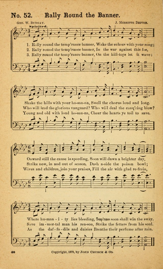 Bible Temperance Hymns page 39