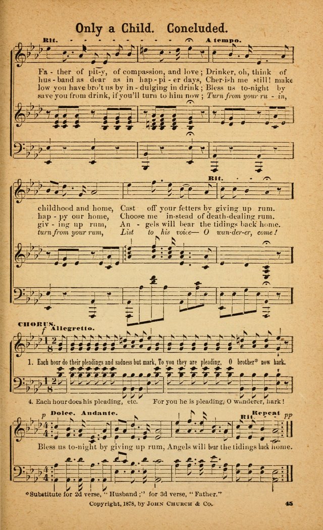 Bible Temperance Hymns page 44