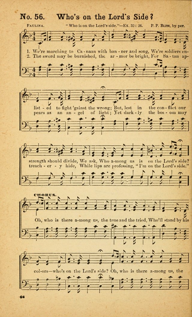 Bible Temperance Hymns page 45