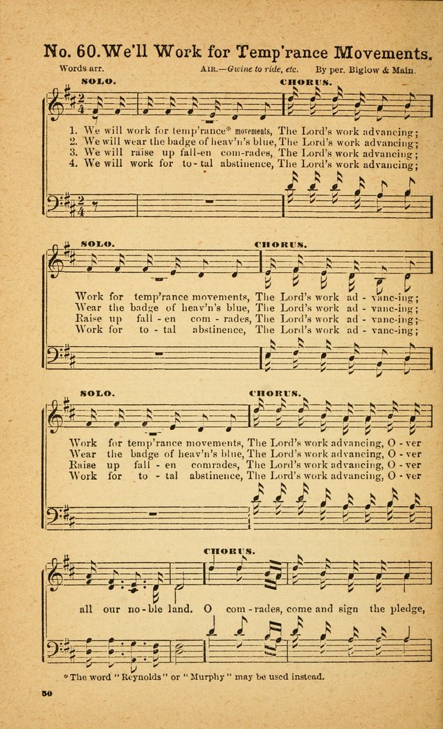 Bible Temperance Hymns page 49