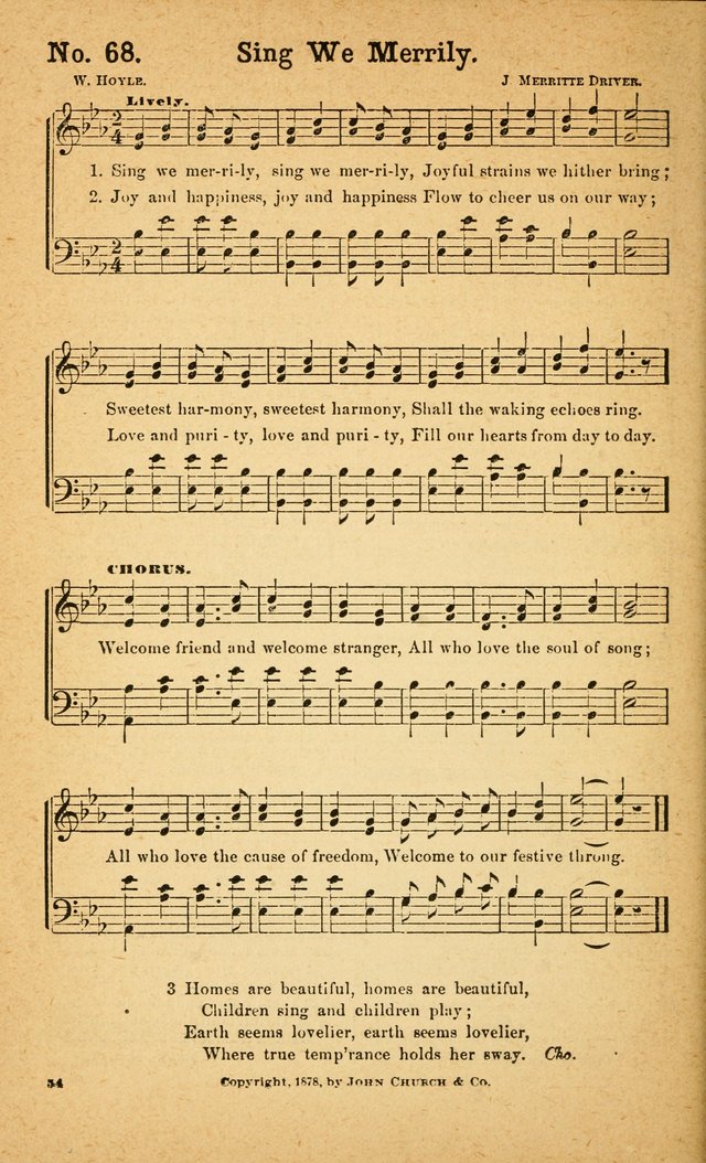 Bible Temperance Hymns page 53