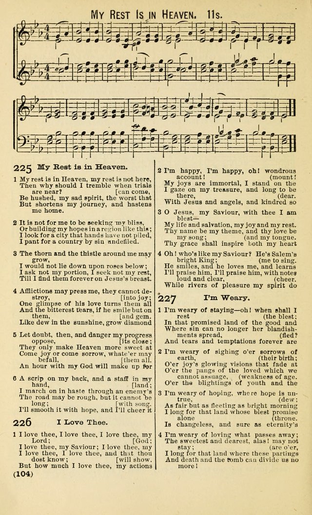 Better Than Pearls: sacred songs expressly adapted for gospel meetings page 107