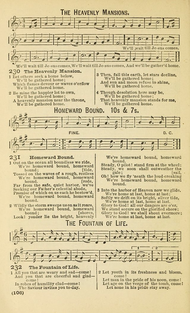 Better Than Pearls: sacred songs expressly adapted for gospel meetings page 109