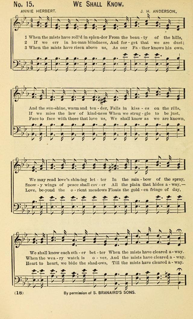 Better Than Pearls: sacred songs expressly adapted for gospel meetings page 19