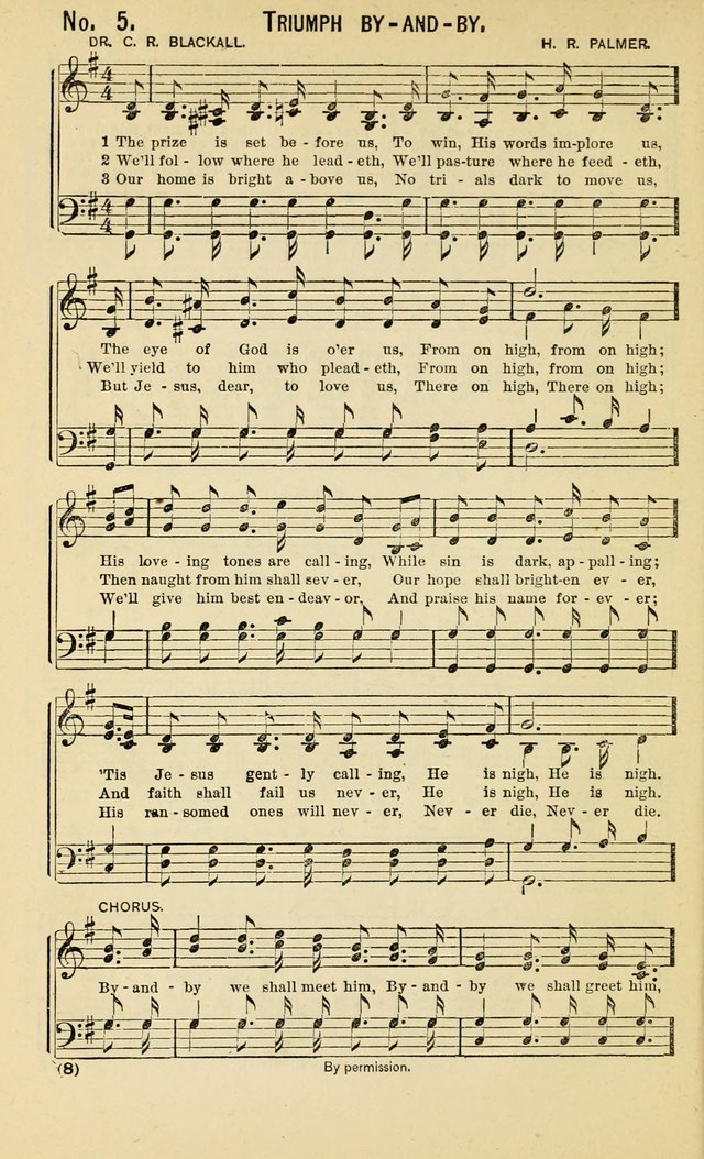 Better Than Pearls: sacred songs expressly adapted for gospel meetings page 9