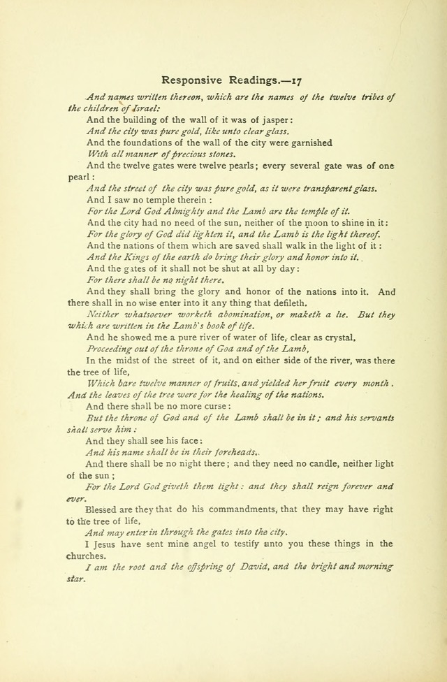 Book of Worship: containing orders of worship, scripture selections for responsive reading, hymns page 55