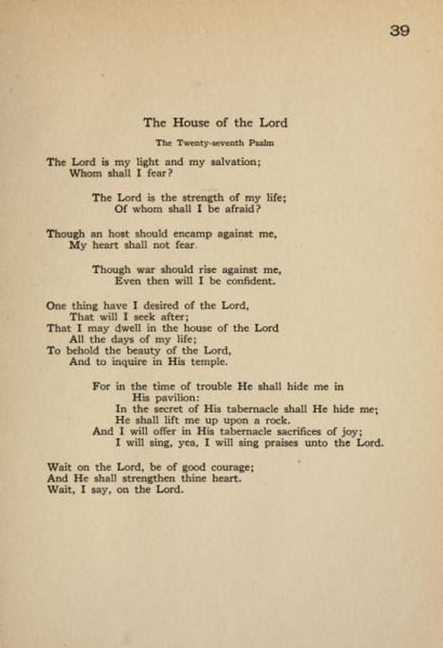 The Book of Worship of the Church School page 40