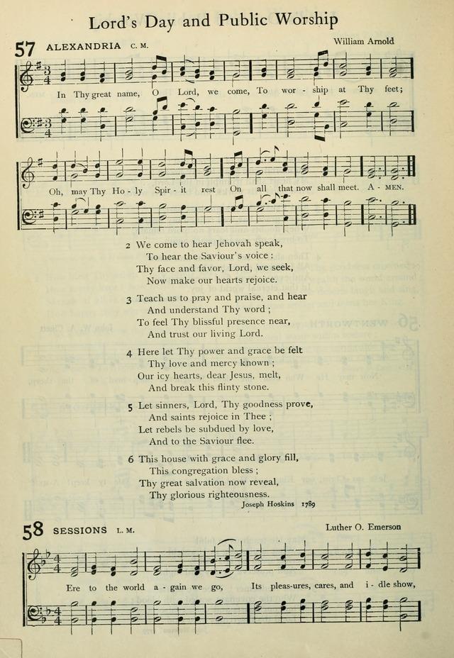 Book of Worship with Hymns and Tunes  page 312