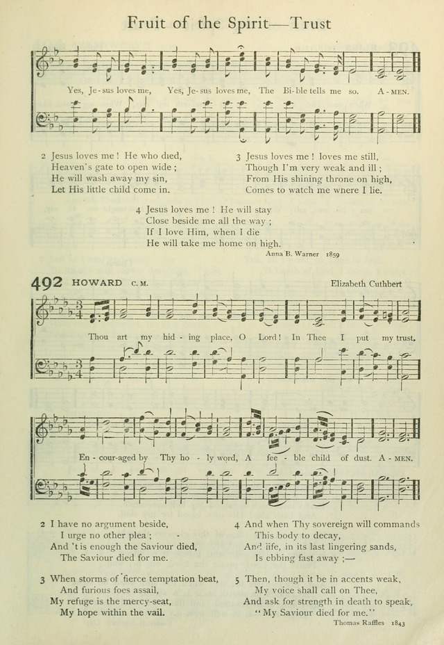 Book of Worship with Hymns and Tunes  page 647