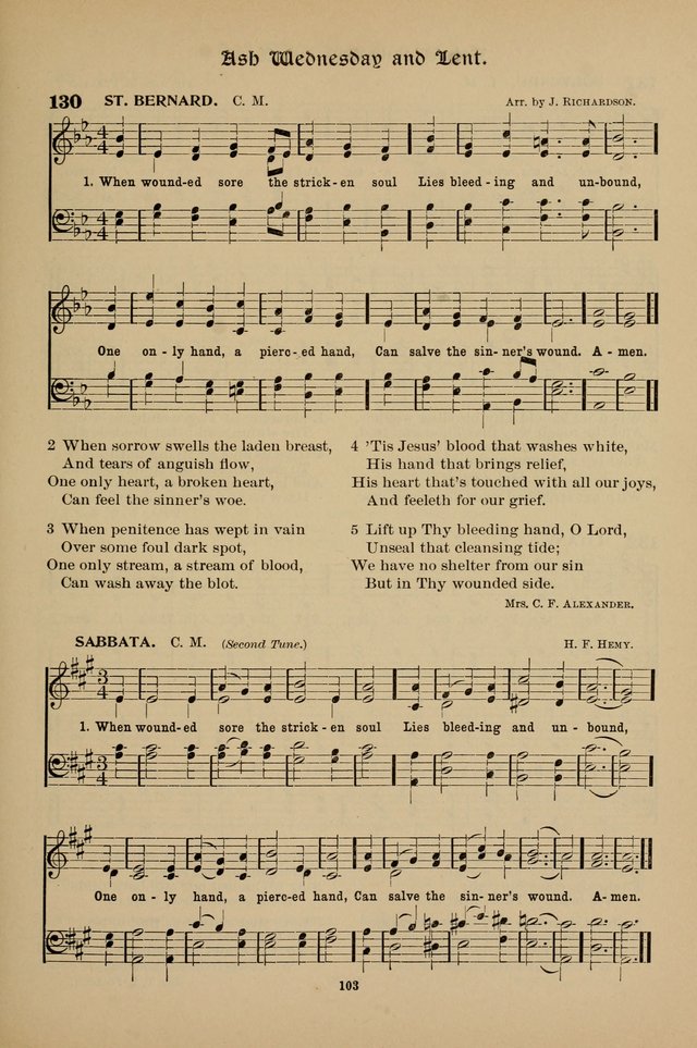 Hymnal Companion to the Prayer Book with Accompanying Tunes (Second Edition) page 104