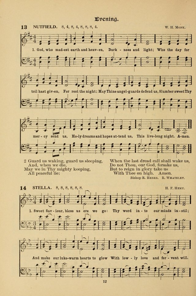 Hymnal Companion to the Prayer Book with Accompanying Tunes (Second Edition) page 13