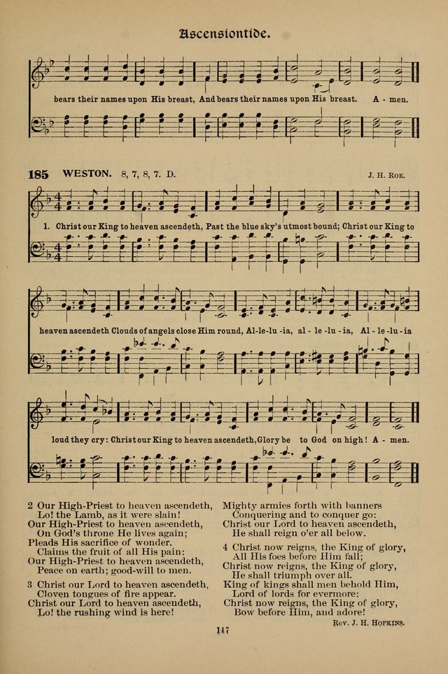 Hymnal Companion to the Prayer Book with Accompanying Tunes (Second Edition) page 148