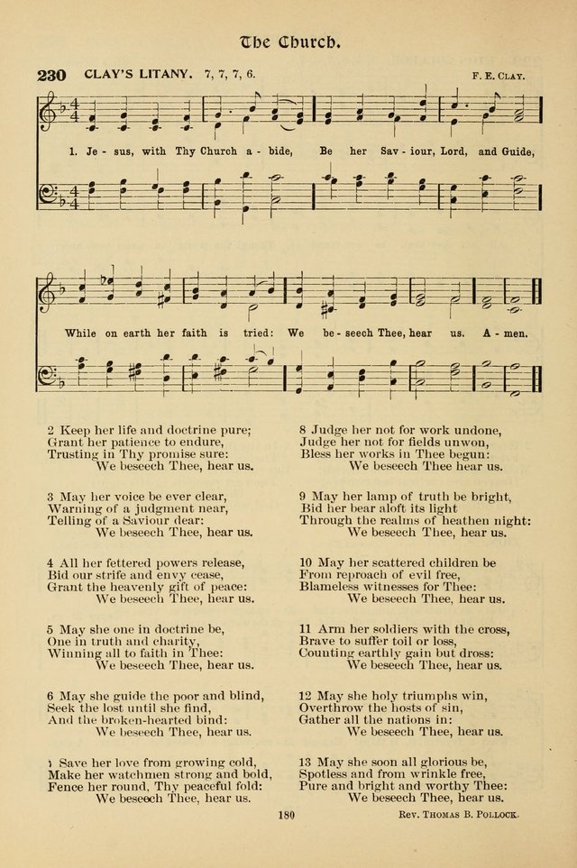 Hymnal Companion to the Prayer Book with Accompanying Tunes (Second Edition) page 181