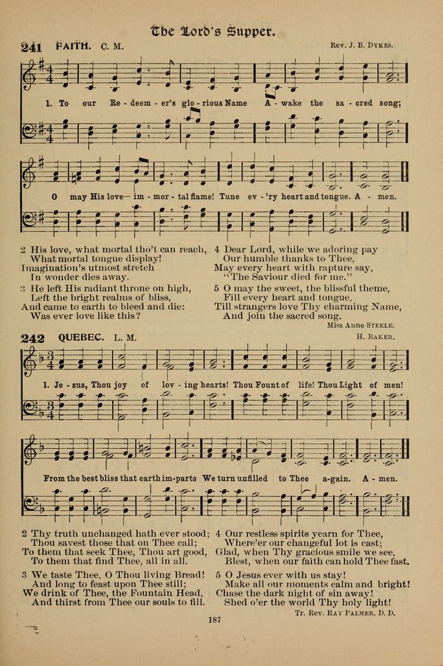 Hymnal Companion to the Prayer Book with Accompanying Tunes (Second Edition) page 188