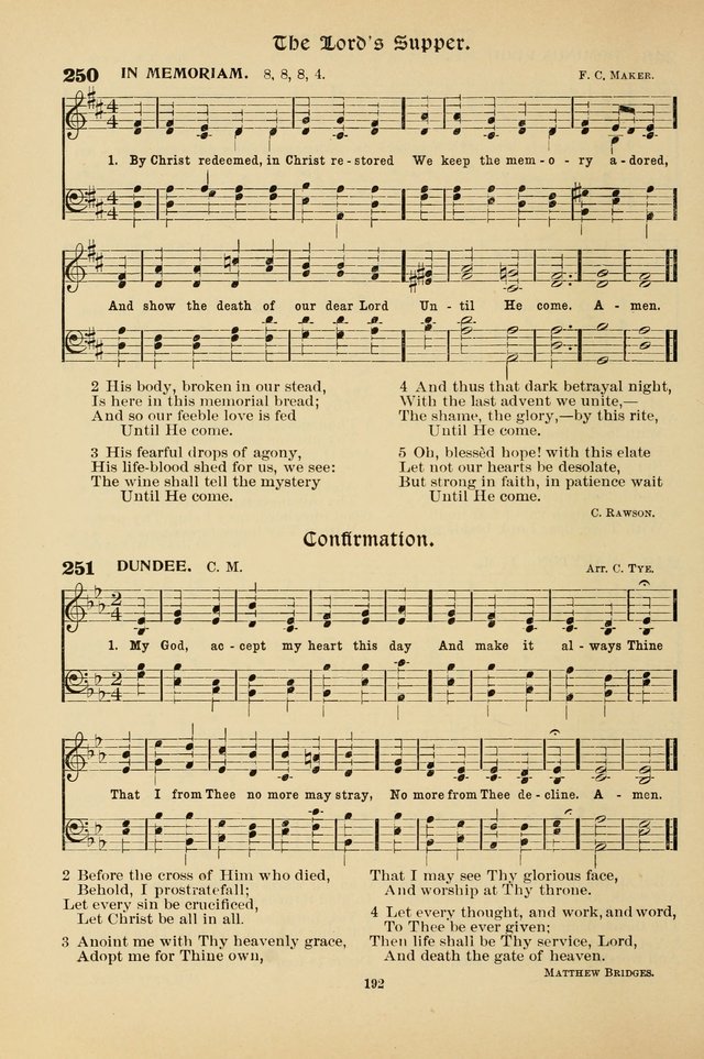 Hymnal Companion to the Prayer Book with Accompanying Tunes (Second Edition) page 193