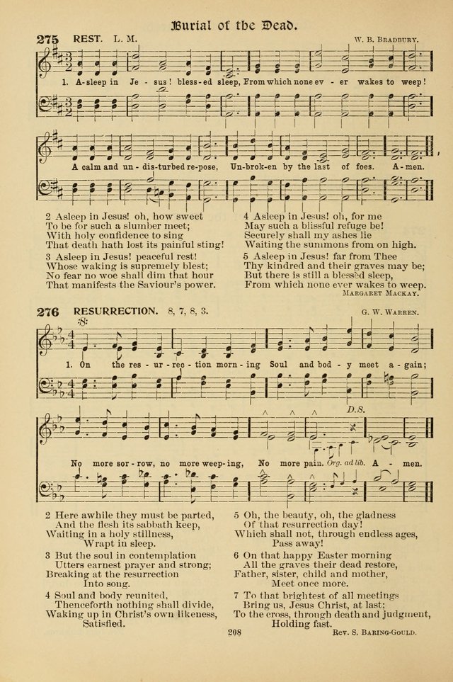 Hymnal Companion to the Prayer Book with Accompanying Tunes (Second Edition) page 209