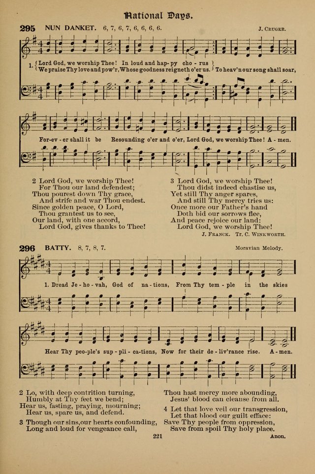 Hymnal Companion to the Prayer Book with Accompanying Tunes (Second Edition) page 222