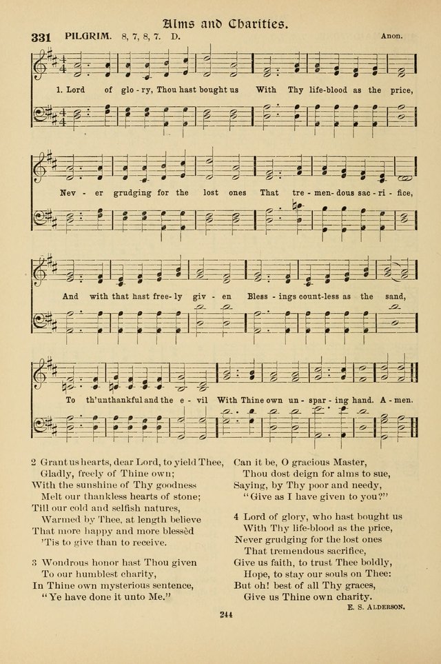 Hymnal Companion to the Prayer Book with Accompanying Tunes (Second Edition) page 245