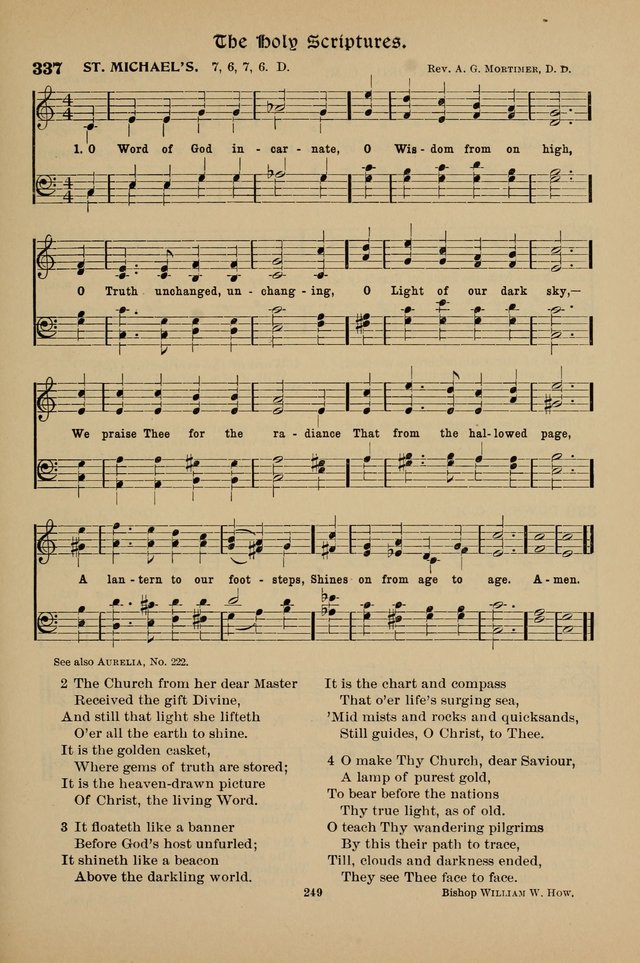 Hymnal Companion to the Prayer Book with Accompanying Tunes (Second Edition) page 250