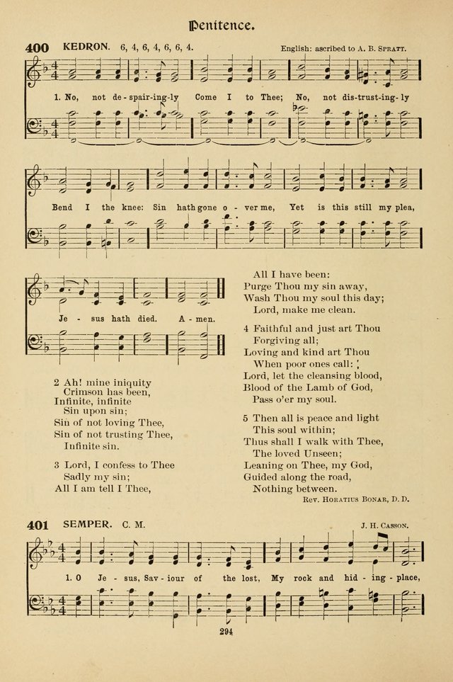 Hymnal Companion to the Prayer Book with Accompanying Tunes (Second Edition) page 295