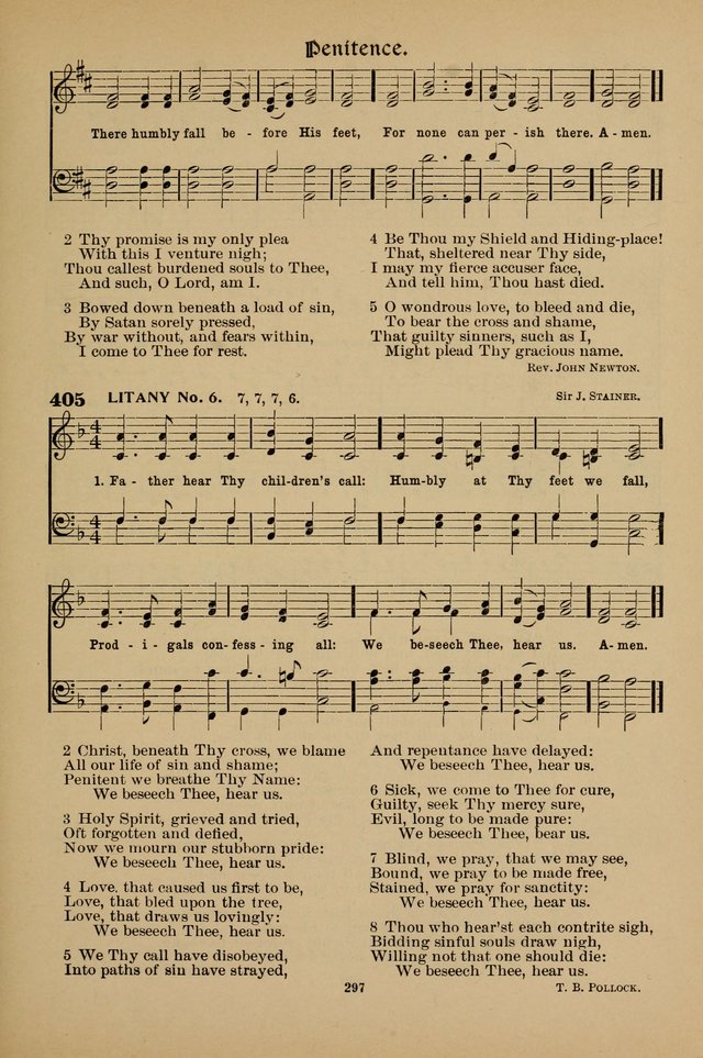 Hymnal Companion to the Prayer Book with Accompanying Tunes (Second Edition) page 298