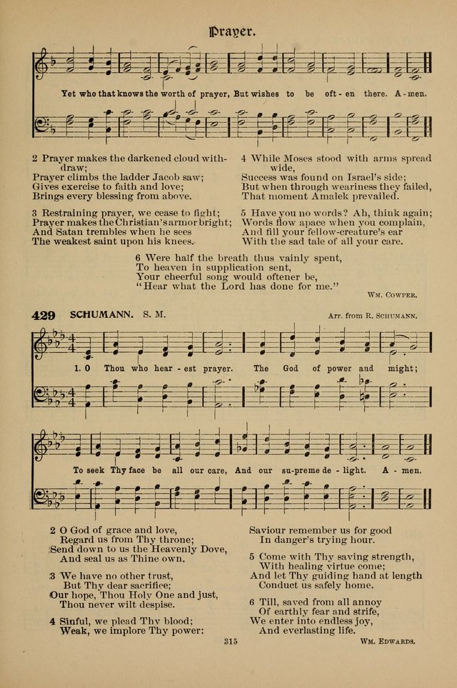 Hymnal Companion to the Prayer Book with Accompanying Tunes (Second Edition) page 316