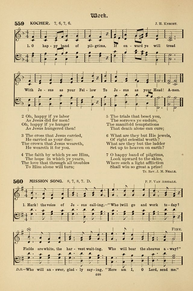 Hymnal Companion to the Prayer Book with Accompanying Tunes (Second Edition) page 409