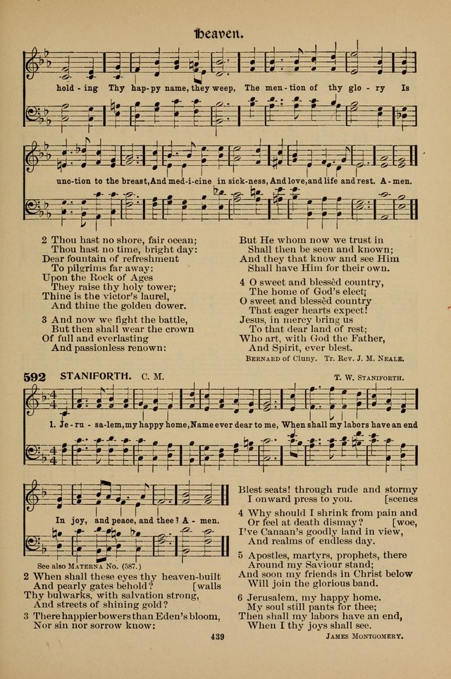 Hymnal Companion to the Prayer Book with Accompanying Tunes (Second Edition) page 440