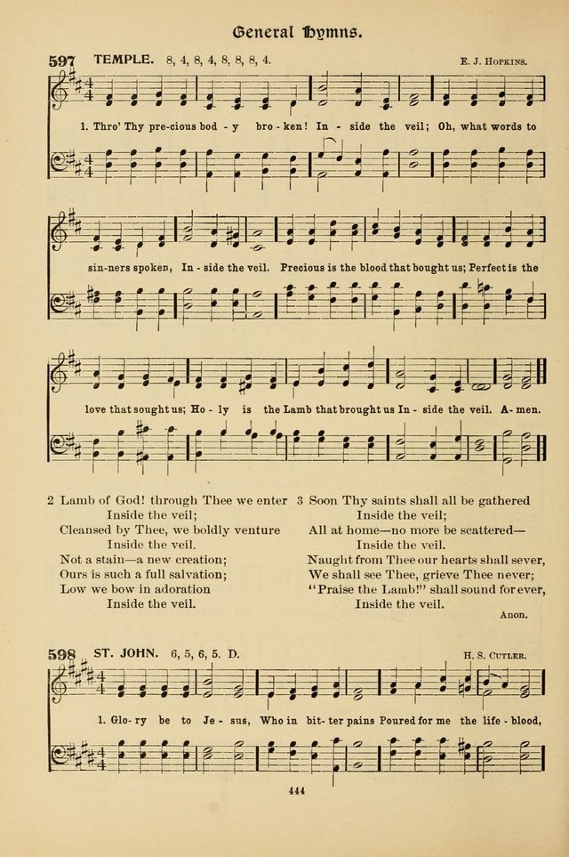 Hymnal Companion to the Prayer Book with Accompanying Tunes (Second Edition) page 445