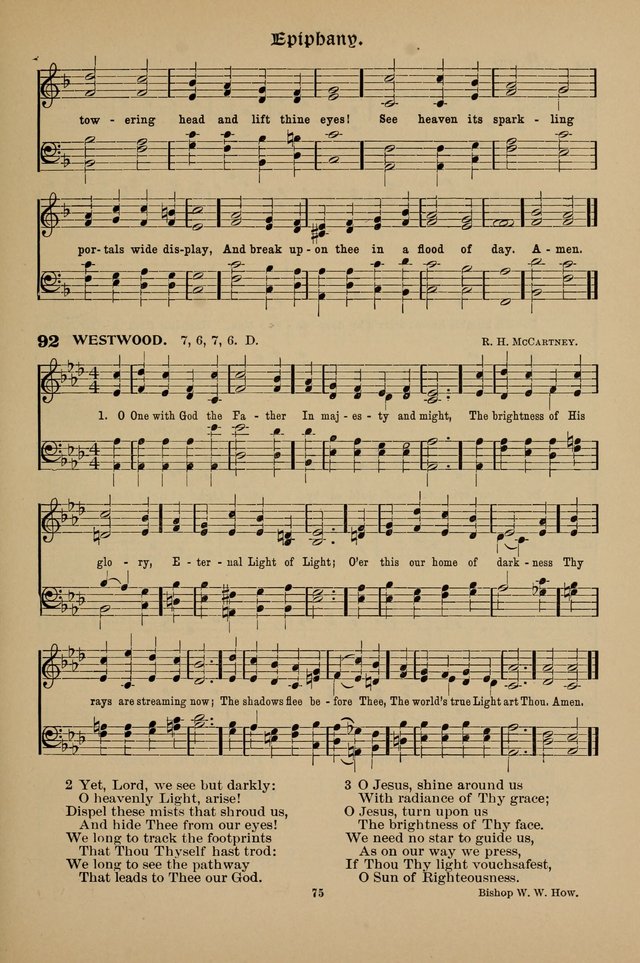 Hymnal Companion to the Prayer Book with Accompanying Tunes (Second Edition) page 76