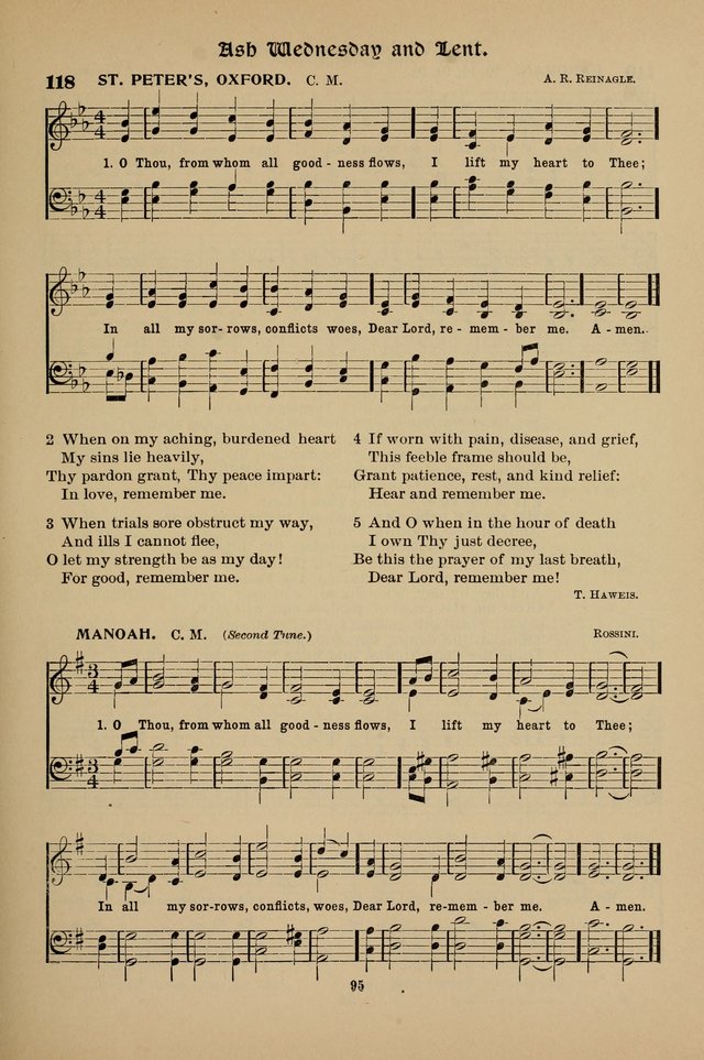 Hymnal Companion to the Prayer Book with Accompanying Tunes (Second Edition) page 96