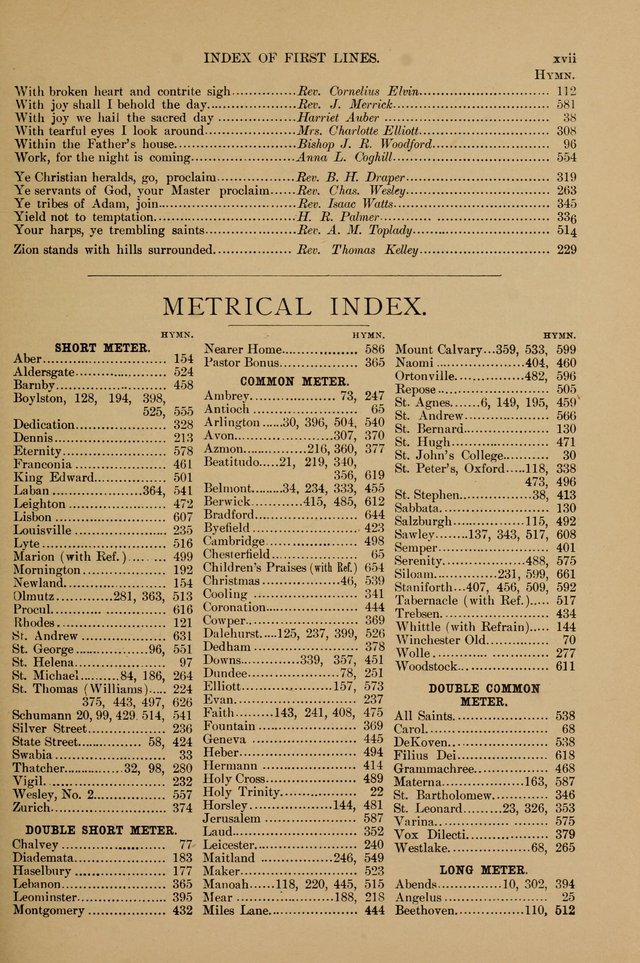 Hymnal Companion to the Prayer Book with Accompanying Tunes (Second Edition) page xxi