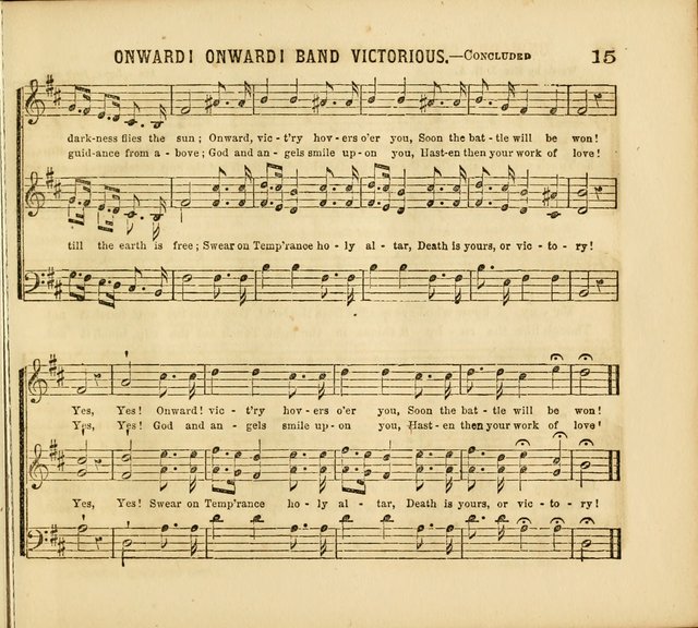 Band of Hope Melodies: adapted to Band of Hope, Cadet. and other temperance meetings. In two parts. page 16