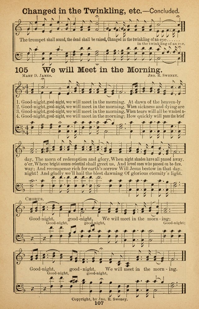 The Bow of Promise: hymns new and old for missionary and revival meetings and Sabbath-schools page 110