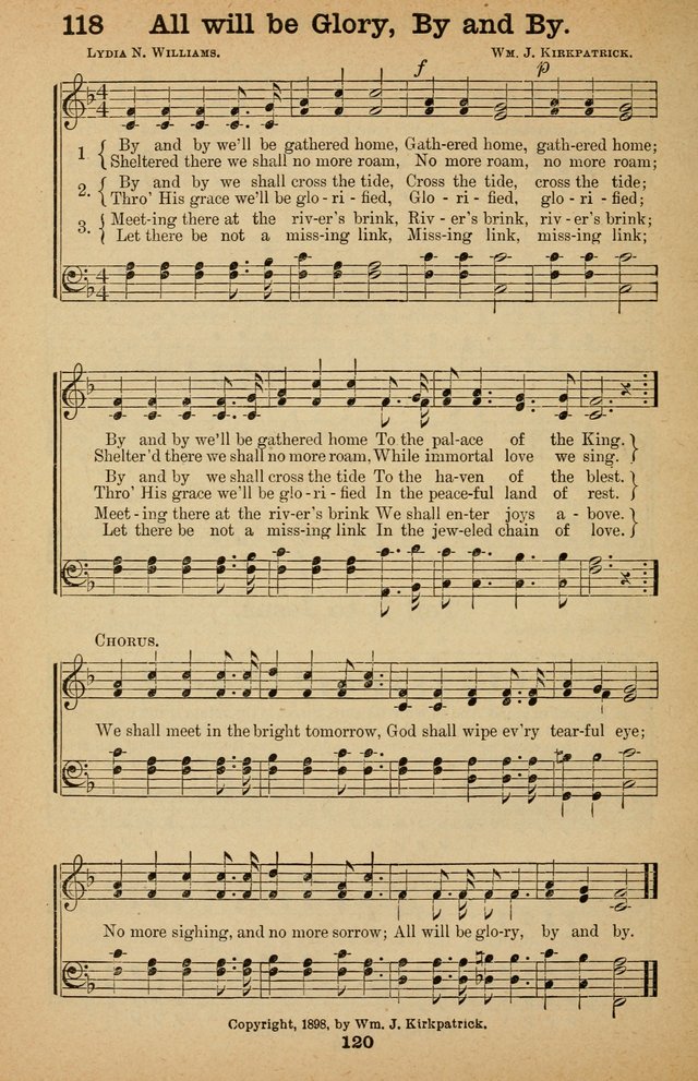 The Bow of Promise: hymns new and old for missionary and revival meetings and Sabbath-schools page 123