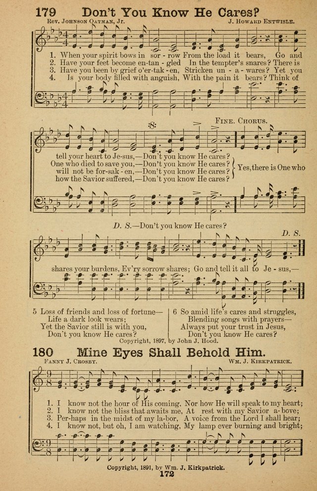 The Bow of Promise: hymns new and old for missionary and revival meetings and Sabbath-schools page 175