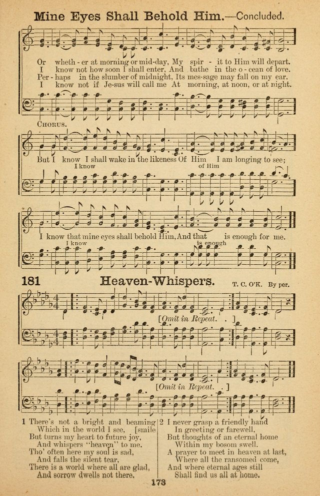 The Bow of Promise: hymns new and old for missionary and revival meetings and Sabbath-schools page 176