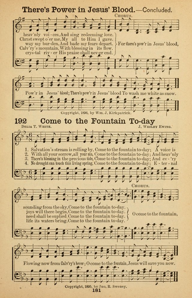 The Bow of Promise: hymns new and old for missionary and revival meetings and Sabbath-schools page 184