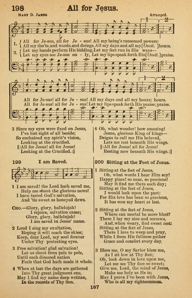 The Bow of Promise: hymns new and old for missionary and revival meetings and Sabbath-schools page 190