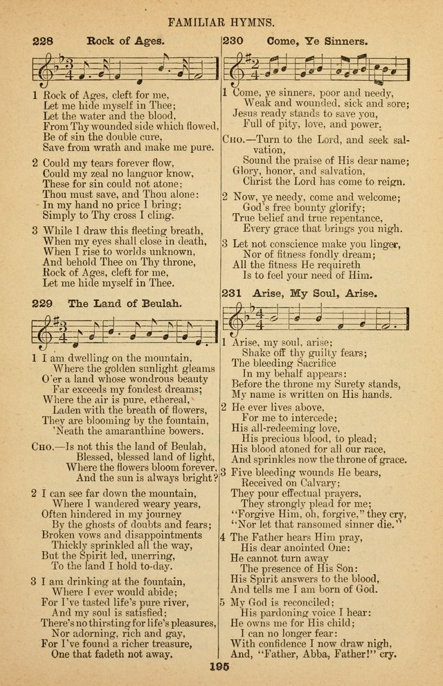 The Bow of Promise: hymns new and old for missionary and revival meetings and Sabbath-schools page 198