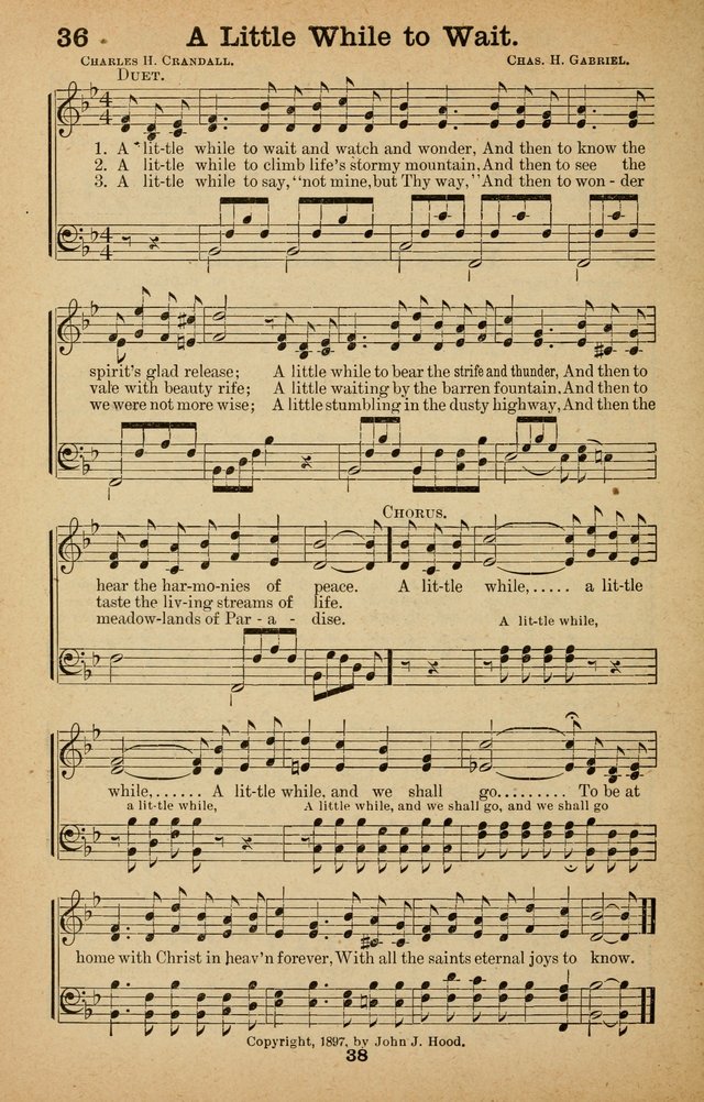 The Bow of Promise: hymns new and old for missionary and revival meetings and Sabbath-schools page 41