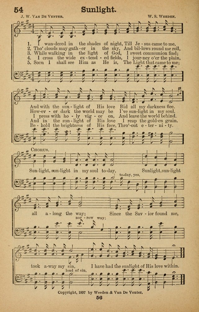 The Bow of Promise: hymns new and old for missionary and revival meetings and Sabbath-schools page 59