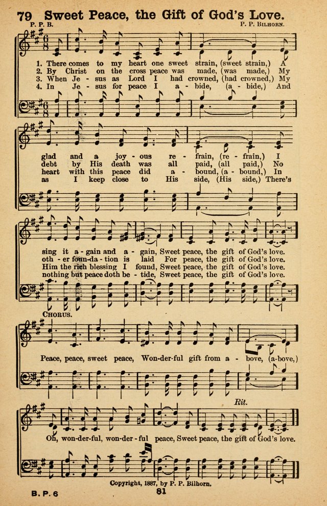 The Bow of Promise: hymns new and old for missionary and revival meetings and Sabbath-schools page 84