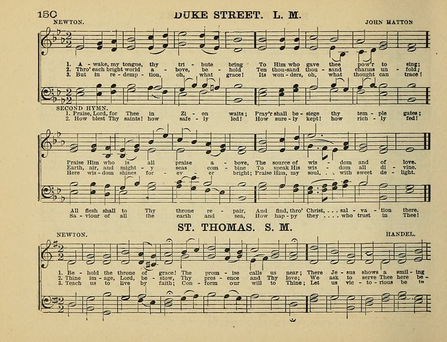 The Banner of Victory: a choice selection of songs, duets, quartets, and choruses, for Sunday schools, prayer and praise meetings, and the fireside page 150