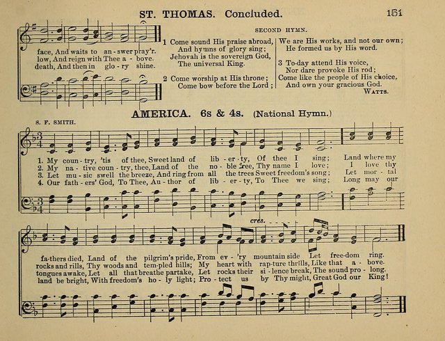 The Banner of Victory: a choice selection of songs, duets, quartets, and choruses, for Sunday schools, prayer and praise meetings, and the fireside page 151