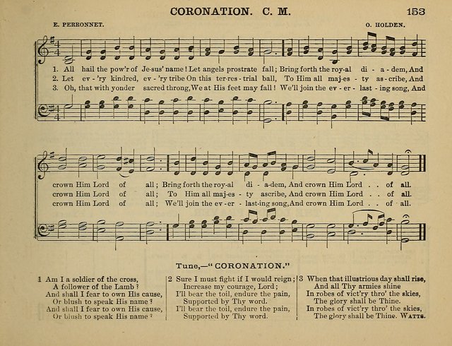 The Banner of Victory: a choice selection of songs, duets, quartets, and choruses, for Sunday schools, prayer and praise meetings, and the fireside page 153