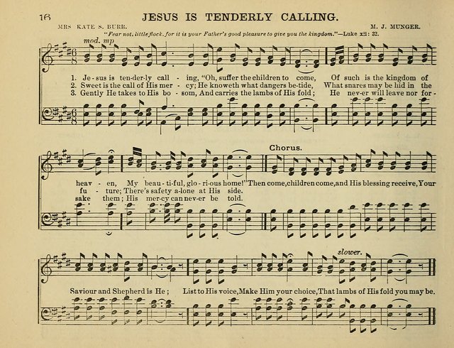 The Banner of Victory: a choice selection of songs, duets, quartets, and choruses, for Sunday schools, prayer and praise meetings, and the fireside page 16