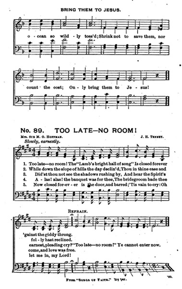 Bells of Victory: a collection of music for temperance meetings page 105